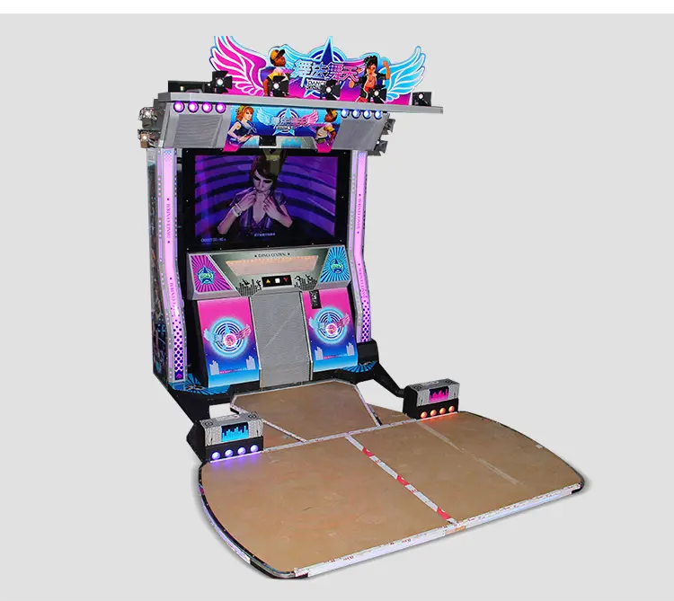 55 дюймов LED монета управляемая Аркада видео Танцы Игровой Автомат насос It Up игра монета диспенсер для взрослых детей