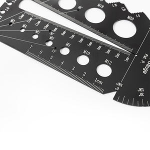 Strumento di marcatura DASQUA soluzione di Layout di precisione nera Multi calibro per la misurazione - Product Image 5