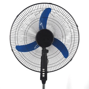 Condensador 3 azul hojas base de Cruz de metal de 18 "<span class=keywords><strong>espa</strong></span>Ã a clásico ventilador de pie - Product Image 5