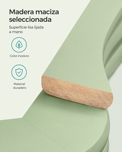 <span class=keywords><strong>SONGMICS</strong></span> Cintres multicolores avec pantalons antidérapants Cintres avec encoches pour épaules Cintres en bois - Product Image 3