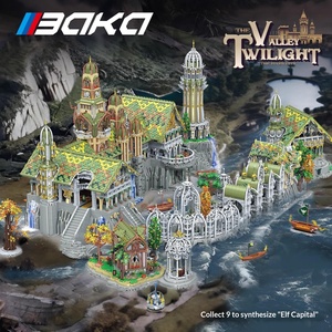 Ba <span class=keywords><strong>Ka</strong></span> 33237-45 Modèle de jouet en blocs de construction à assembler, Salle de <span class=keywords><strong>la</strong></span> Capitale des Elfs de Linshui, Taverne de <span class=keywords><strong>la</strong></span> Capitale, Difficile à assembler - Product Image 1