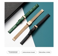 Bracelet de montre de remplacement Lola Rose pour femme en cuir véritable avec boucle ardillon, style forêt minimaliste, inspiré d'Instagram, motif paon