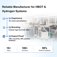 Générateur d'hydrogène domestique Oxyair H2 Generador De Hidrogeno 3000ml Machine à hydrogène et oxygène Concentrateur d'oxygène