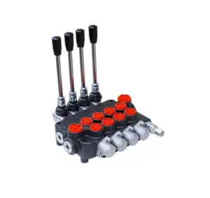 BXHS DCV20 Series 20LPM 4 Lever 350bar Monoblock Hydraulic Distributor for Agricultural machinery and engineering machinery