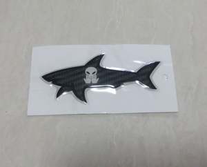 Autocollants imperméables en PVC anti-UV en forme d'animaux de dessin animé Paul Et Shark, nouveauté très demandée, pour téléphones portables et décorations de fêtes, directement de l'usine - Product Image 5