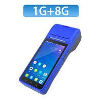 Terminal intelligent de point de vente portable tout-en-un pour restaurant Code de balayage de commande mobile Impression de reçu Carte NFC Caisse enregistreuse Fonction SDK