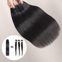 Fournisseurs de Cheveux Vierges Bruts Non Traités à Double Tissage et Cuticules Alignées en Gros, Cheveux Indiens Remy de Qualité Supérieure 100% Humains en Vrac