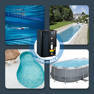 Sunrans tiết kiệm năng lượng 24kW R32 bơm nhiệt Máy nước nóng Hồ bơi bơm nhiệt hồ bơi hệ thống sưởi ấm - Product Image 6