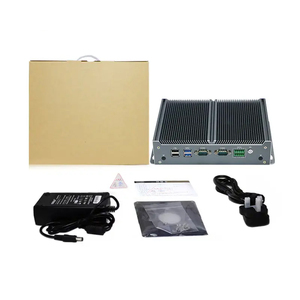 Partaker MiniデスクトップインダストリアルコンピュータJ1900クアッドコアCeleronデュアルLAN 8x USB 6x <span class=keywords><strong>COM</strong></span> GPIOファンレスミニ<span class=keywords><strong>PC</strong></span> - Product Image 6