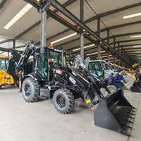 Harga Pabrik Siap Ekspor Laris Manis 388 Backhoe Loader  Backhoe Excavation Loader Dijual