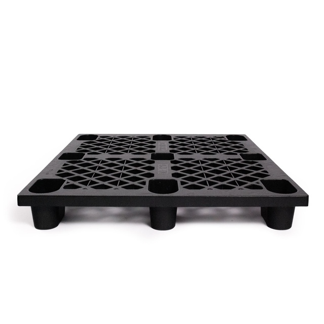 Wholesale Liquidation 1200x1000x140mm Single Faced Industrial Disposable Plastic Pallets for Export Supplier Packing Shipping