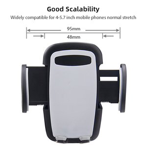 Los mejores soportes universales populares para teléfono en <span class=keywords><strong>el</strong></span> salpicadero de un coche, soporte de montaje H122 + - Product Image 4