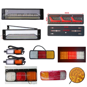 איכות גבוהה 24v הוביל משאית זנב אור מצב חדש kenworth אחורי מנורת סיבוב אות תאימות אוטומטי retrofit אביזר - Product Image 4