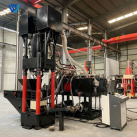 Presse à briquettes de ferraille 100T automatique pour copeaux de métal, acier, aluminium, titane