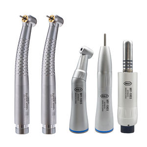 Kits de turbina de aire de alta y baja velocidad Dental, gran oferta, 2 uds., 5 piezas de mano LED + 1 juegos de herramientas de dentista de contraángulo de agua interior B2/M4 - Product Image 1