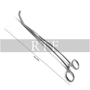 Pinces vasculaires Satinsky chirurgicales 9 pouces, pinces Satinsky DeBakey, pinces d'occlusion tangentielle atraumatiques, ensemble de pinces - Product Image 4