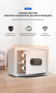 Coffre-fort numérique personnalisable en usine, coffre-fort de sécurité domestique avec empreinte digitale et clavier, <span class=keywords><strong>à</strong></span> prix compétitif - Product Image 3