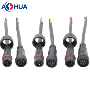 <span class=keywords><strong>Led</strong></span> chiếu sáng dự án IP65 Nam Nữ điện Dây cáp nối không thấm nước 2 Pin - Product Image 3