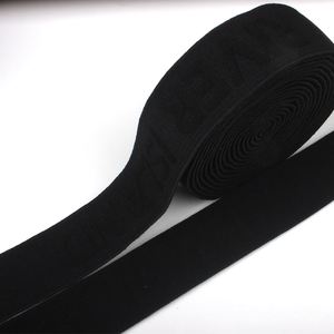 Nylon Polyester Spandex Webbing Customized Logo Jacquard <b>Elastic</b> for Garment Accessories Waist Band - Product Image 1