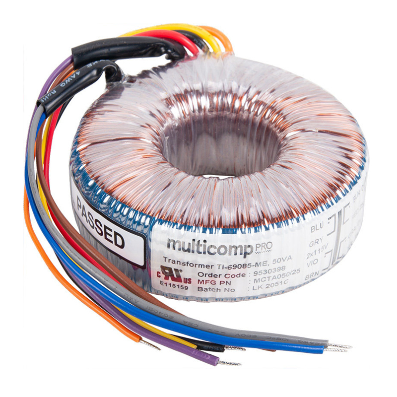 50W Double 2x 9 12 15 18 25V <strong>Toroidal</strong> <strong>Transformer</strong>