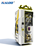 Fabricant de distributeurs automatiques Haloo, distributeur automatique de boissons protéinées à écran tactile OEM, distributeur automatique de boissons protéinées pour salle de sport