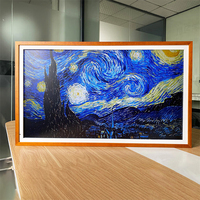 Pantalla de 32 pulgadas LCD para mostrar pinturas, música, reactivada control remoto para Museo y Galería, señalización digital