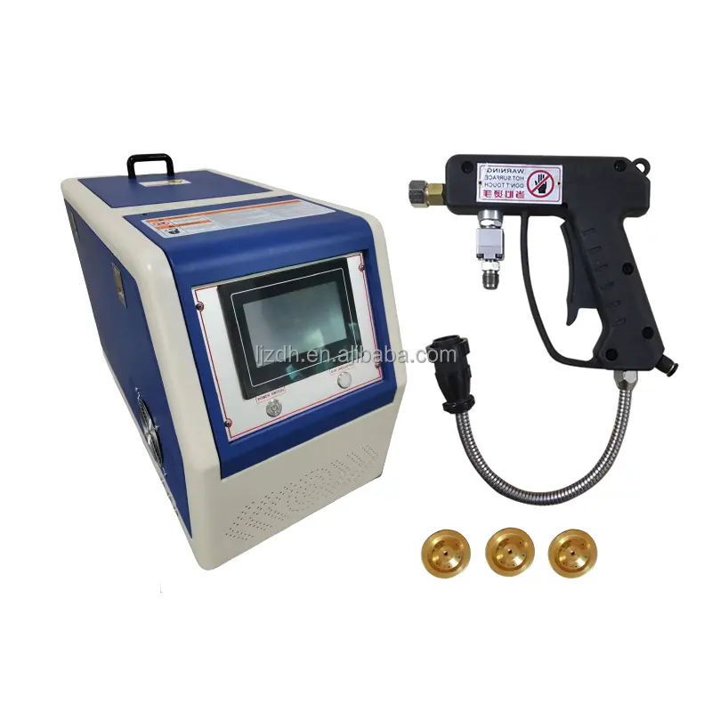 Otomatik dağıtım sistemleri 10L sıcak eriyik tutkal makinesi PT100 sıcak eriyik dağıtım ekipmanları makinesi türk İngilizce arayüzü