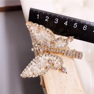 Clips para el pelo de mariposa, perlas móviles Blingbling, Clips para el pelo de mariposa dinámicos Super <span class=keywords><strong>Magic</strong></span> Breath, diamantes de imitación pequeños, venta al por mayor - Product Image 6