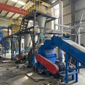 1000kg/h Waste Lithium Ion Battery Recycling Machine Waste Batteries Recycling Production Line