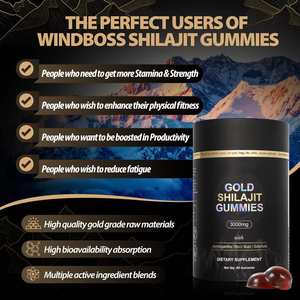 自有品牌黄金雪莲果软糖 OEM 阿什瓦甘达雪莲果根提取物纯雪莲果软糖 - Product Image 3