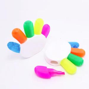 5PC Finger Shaped <b>Multi</b> <b>Colored</b> <b>Pen</b> 5 in 1 Highlighter Marker - Product Image 5