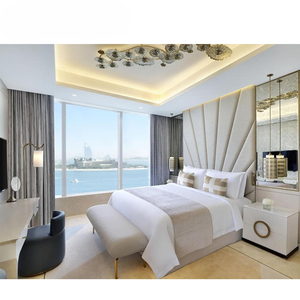 ชุดห้องนอน<span class=keywords><strong>โรงแรม</strong></span> Marriott หรูหราทันสมัย3 4 5ดาวเฟอร์นิเจอร์ไม้เมลามีนสำหรับใช้ในอพาร์ตเมนต์ - Product Image 1