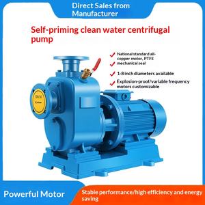 स्वयं-प्राथमिक तीन-चरण गैर-क्लोजिंग सीवेज पंप क्षैतिज पाइपलाइन सेंट्रीफ्यूगल पंप सिंचाई 380v आयरन इम्पेलर चीन - Product Image 5