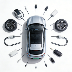 VIT Nuevo Alerón Superior Delantero/Trasero, Faldones Laterales, Accesorios Exteriores para BYD Seagull 2023-2026 - Product Image 5