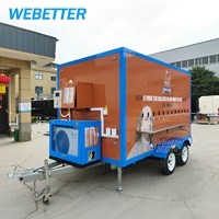 WEBETTER Nouvelle Conception Remorque Réfrigérée Mobile Chambre Froide Portable pour Stockage Alimentaire Hors Réseau