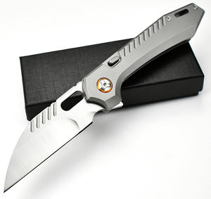 سكين جيب قابل للطي بتصميم سهل الاستخدام عالي الجودة، مصنوع من فولاذ D2، مناسب للصيد والتخييم وصيد الأسماك والمشي لمسافات طويلة، محمول - Product Image 5