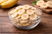Premium Kwaliteit Zoete Gefreeze-droogde Bananenschijfjes 100% Echt Fruit Snack Natuurlijk Gezond Bulk Klaar om te Eten Chips