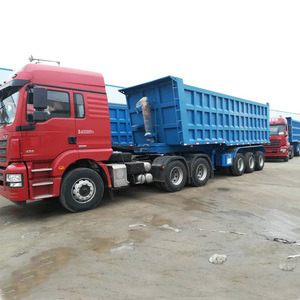 Semirremolque Volquete Trasero en Forma de U de <span class=keywords><strong>Segunda</strong></span> <span class=keywords><strong>Mano</strong></span>, Usado, de 3 Ejes, 42M3, 70 Toneladas, 80 Toneladas, 100 Toneladas, 120 Toneladas - Product Image 4