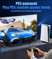 Control Inalámbrico Saitake para PS5 Playstation con Iluminación RGB y Motor de Vibración Compatible