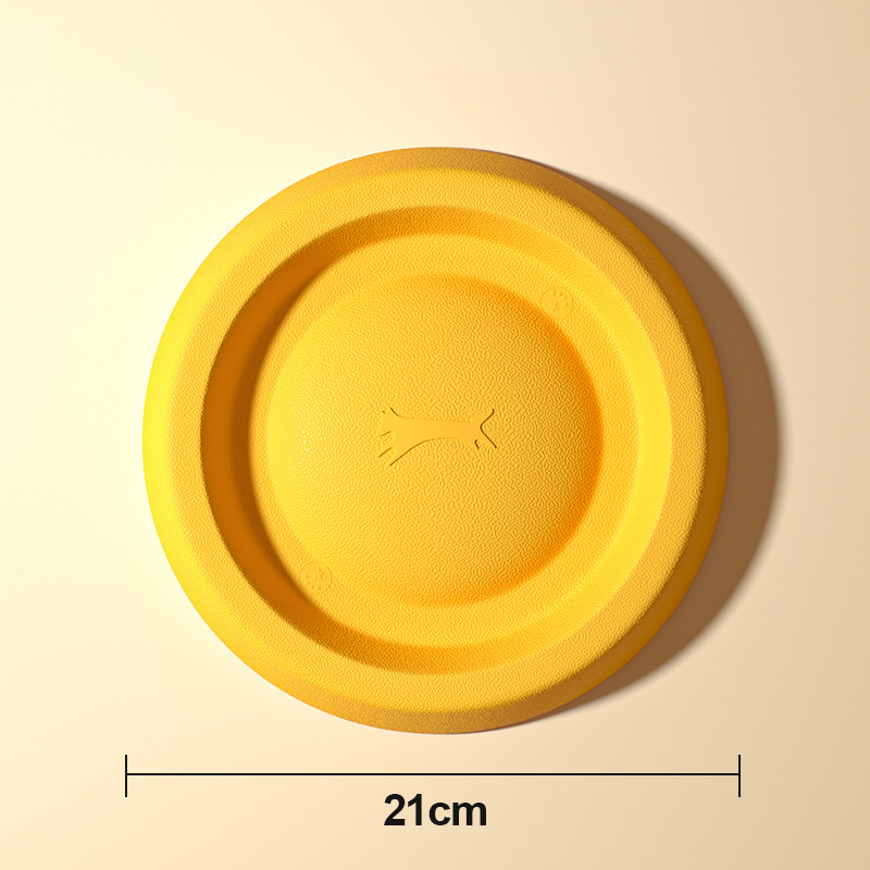 Launch a frisbee