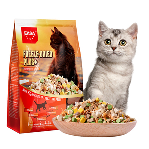 Alimentation pour chats de 5 kg, fabriquée en Chine, très vendue, avec 25 % de 8 types de protéines lyophilisées et riches en protéines, pour toutes les étapes de vie des chats - Product Image 2
