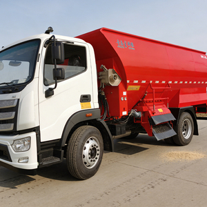 شاحنة نشر فراش حظائر الماشية لا تحتاج للتعامل اليدوي، آلة توزيع علف عالية الكفاءة للمزارع - Product Image 4