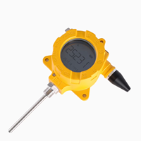 Transmetteur de température sans fil Thermowell, capteur de température intégré pour liquides et gaz, transmetteur de température intelligent WiFi, OEM