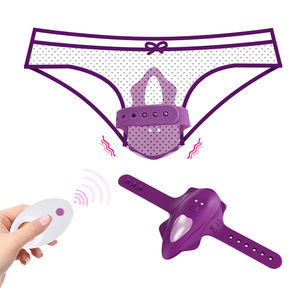 AITE mainan seks 10 Kecepatan pakaian dalam silikon celana dalam bergetar kupu-kupu pengendali jarak jauh nirkabel Vagina klitoris <span class=keywords><strong>Vibrator</strong></span> untuk wanita - Product Image 5