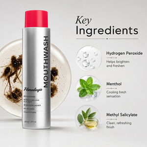 Enjuague Bucal de Menta de Marca Privada de Larga Duración, Elimina Residuos de Alimentos, Reduce el <span class=keywords><strong>Mal</strong></span> <span class=keywords><strong>Aliento</strong></span>, para Cuidado Bucal Fresco - Product Image 2