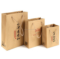 Sacs en papier kraft brun de luxe personnalisés pour le commerce de détail, sacs en papier Euro Tote avec logos