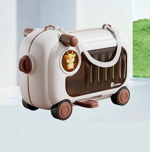 <span class=keywords><strong>Maleta</strong></span> Multifuncional para Niños ALL PASS, Linda <span class=keywords><strong>Maleta</strong></span> con <span class=keywords><strong>Ruedas</strong></span> para Bebés, Caja de Almacenamiento de Viaje, Equipaje de Mano 2 en 1 - Product Image 2