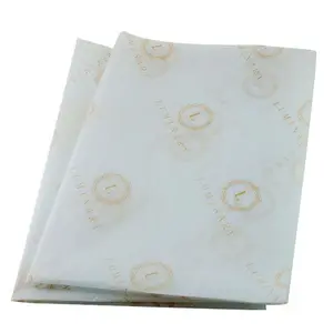 Großhandel Logo Druck Papier Tissue/Geschenk Seidenpapier Papier/Individuell Bedruckte Seidenpapier