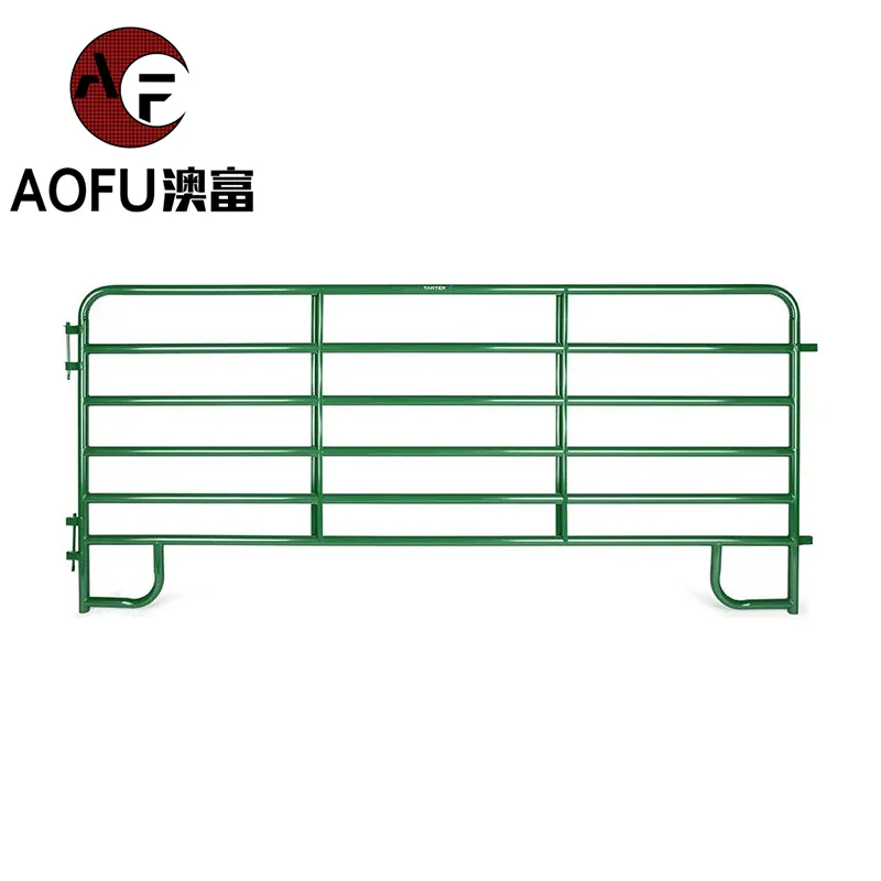 Heavy-Duty Hot Dip Galvanized Corral Fence Panels for Goat and Cattle 1.8m High with Square