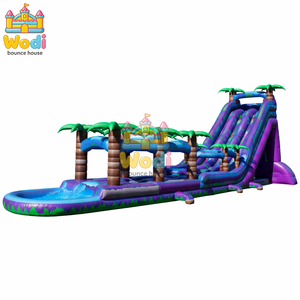 Toboggan aquatique <span class=keywords><strong>gonflable</strong></span> pour adultes, château <span class=keywords><strong>gonflable</strong></span>, PVC flexible de 0,55 mm, résistance commerciale, garantie de 3 ans, festivals, carnavals - Product Image 2